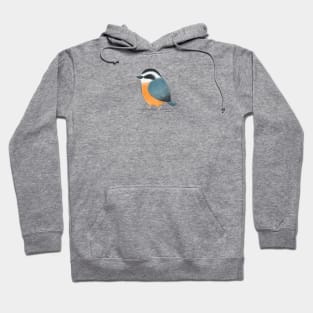 Eurasian Nuthatch Bird Hoodie